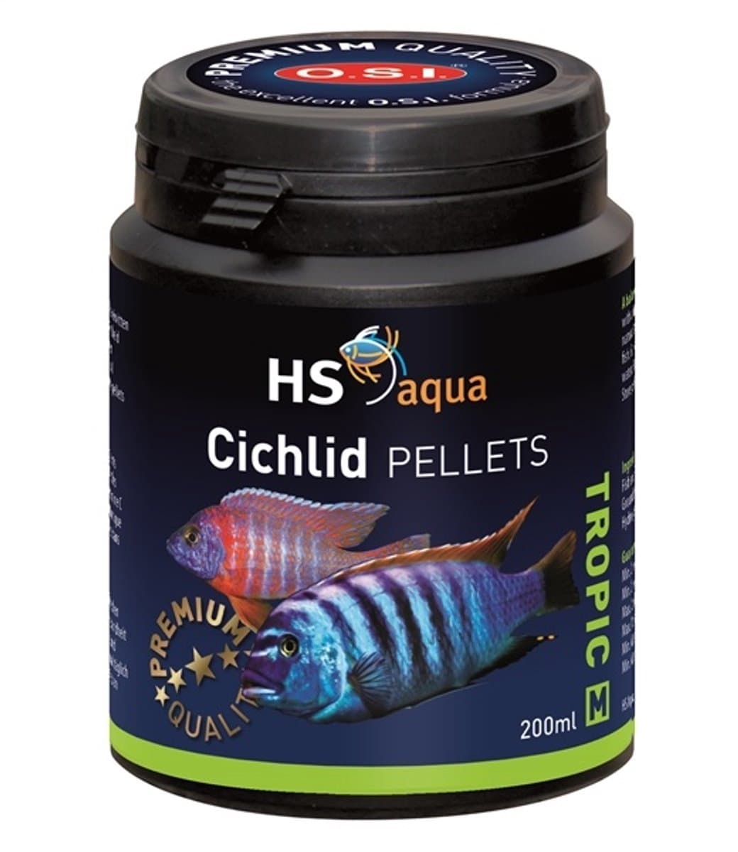 HS Aqua Cichlid Pellets M 200ML