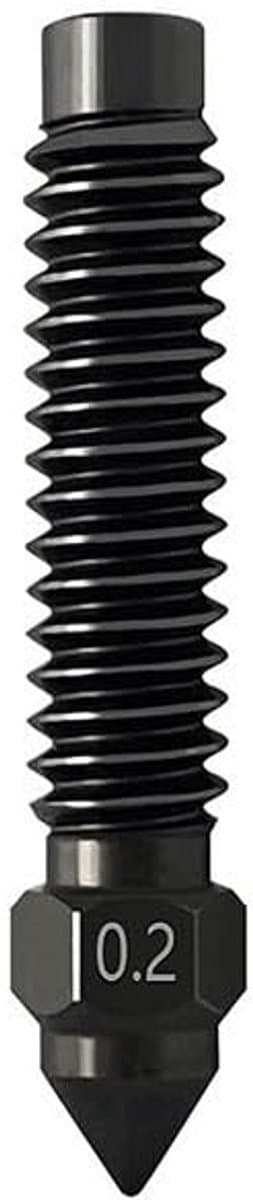 Gehard Stalen Nozzle voor 3D Printer Hoge Temperatuur Puntige Mondstuk