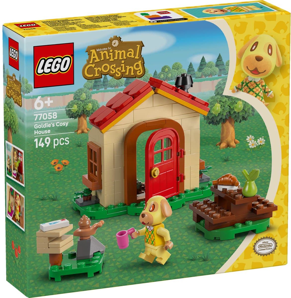LEGO Animal Crossing™ 77058 Goldie's Gezellige Huis