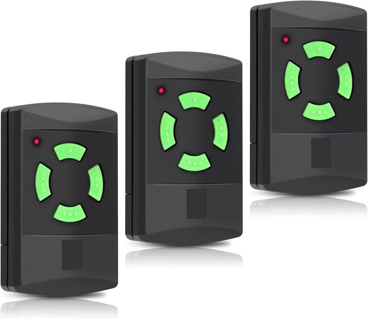 3 Stuks Universele Garagedeuropener Afstandsbediening Zelflerend 4 Kanaals 26.975 MHz
