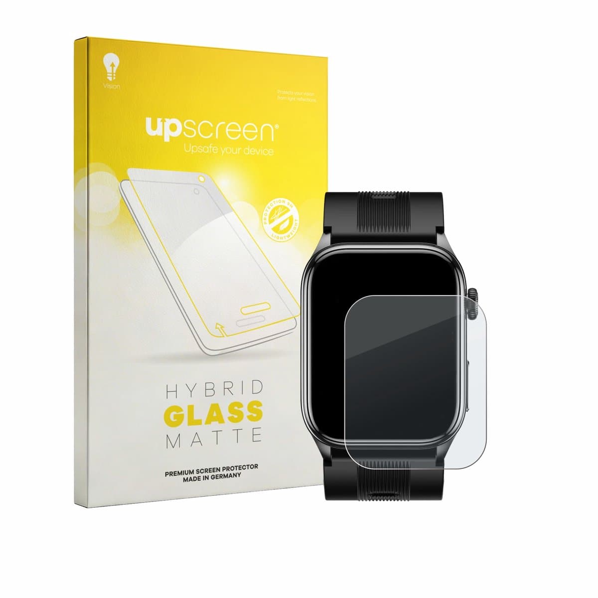 upscreen - Screenprotector voor Knauermann Pro 4 AIR (rechthoekig) - Folie Beschermfolie Beschermglas matte