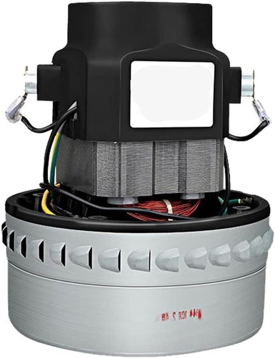 Industriële Stofzuigermotor - Zuigsysteem Component - Krachtige Reiniging - Stabiel 1500W Vermogen - 143mm Diameter - Niet gespecificeerd