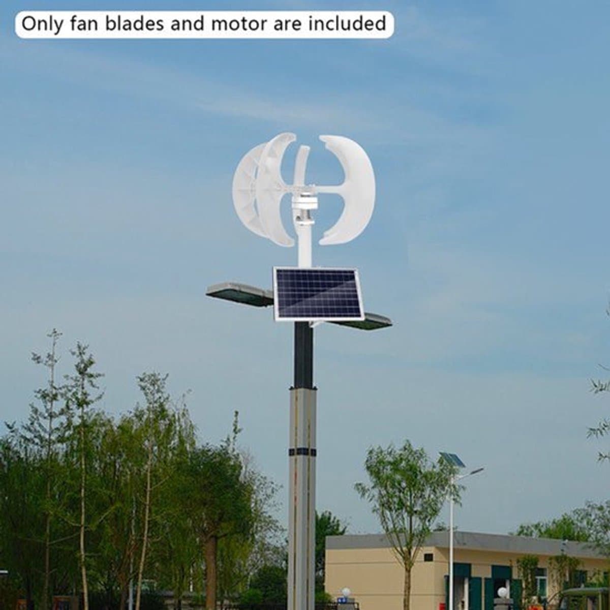 Windturbine – Zuinige Windgenerator – Duurzame Energiebron – Thuisgebruik – 600W Generator – Waterdichte Controller - 12V