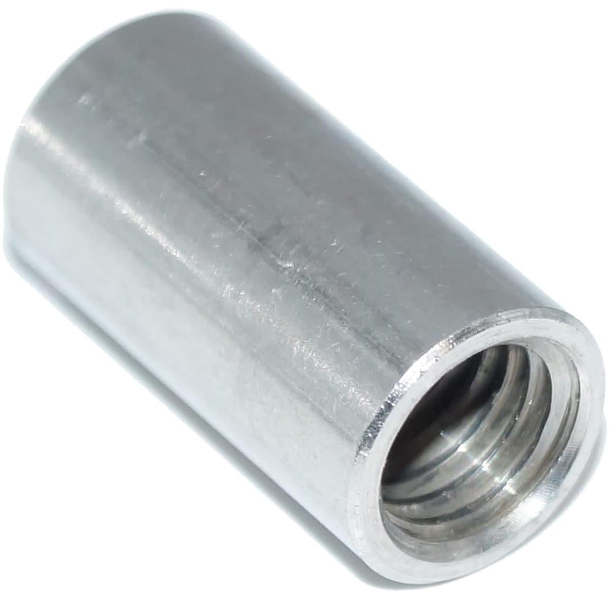 moffen M8X35 6 stuks roestvrij staal A2 schroefdraadmoffen met binnendraad V2A, roestvrij, buitendiameter 11 mm