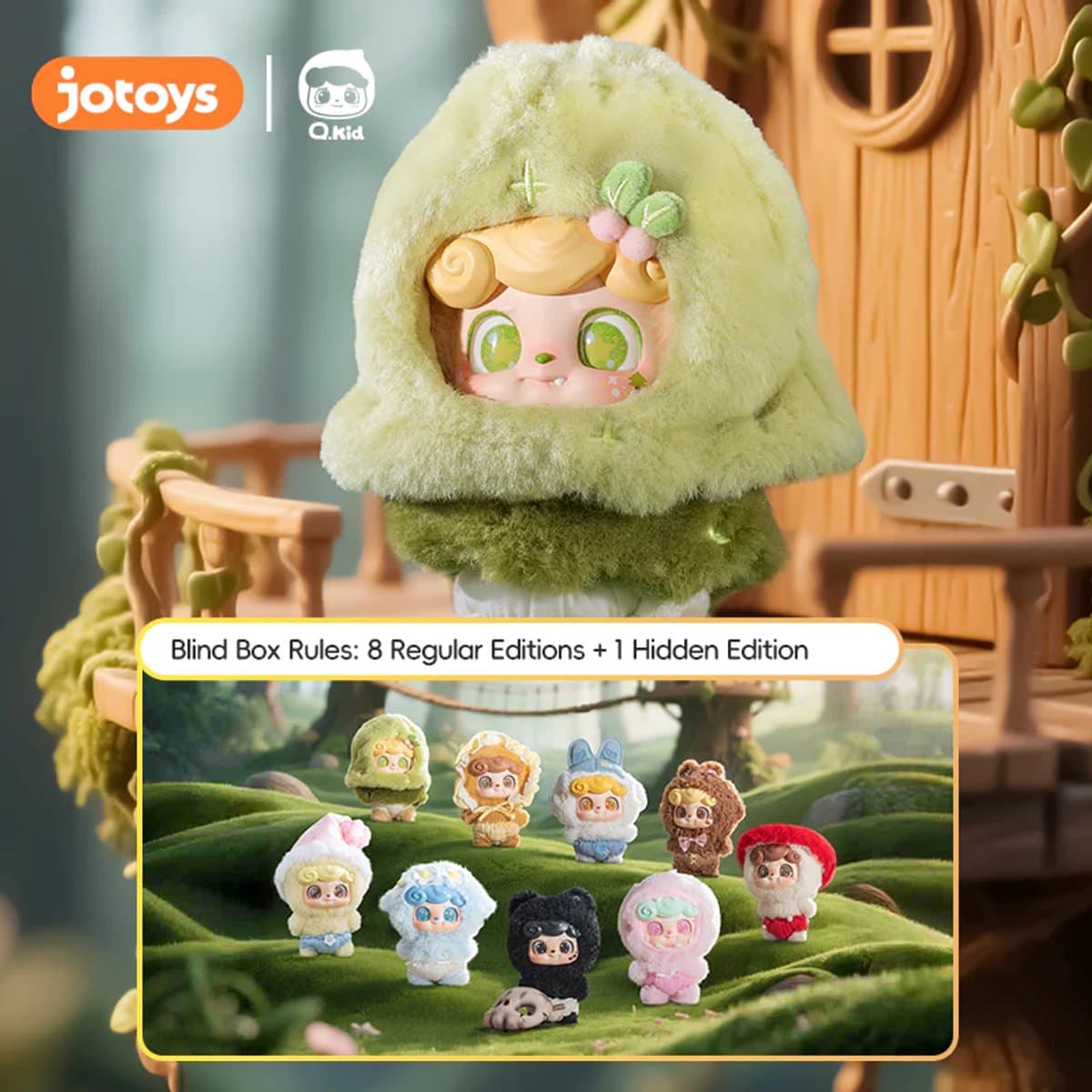 QKID - FAIRY TALES SERIES (U krijgt 1 doosje per bestelling)