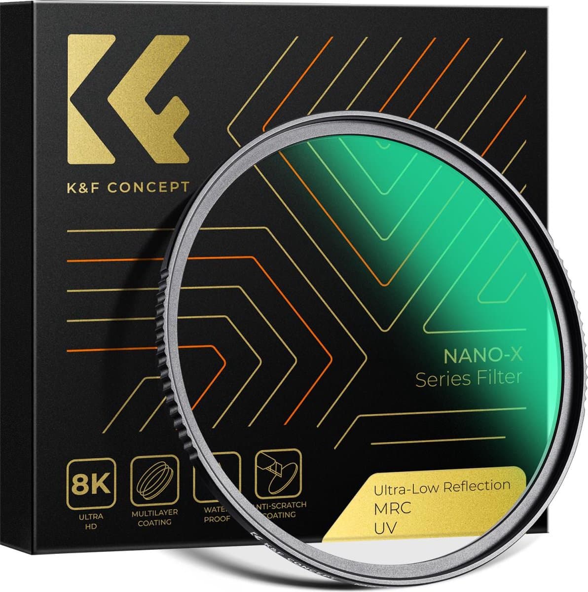 K&F Concept 49mm UV filter Nano-X MRC HD Ultra Low Reflection