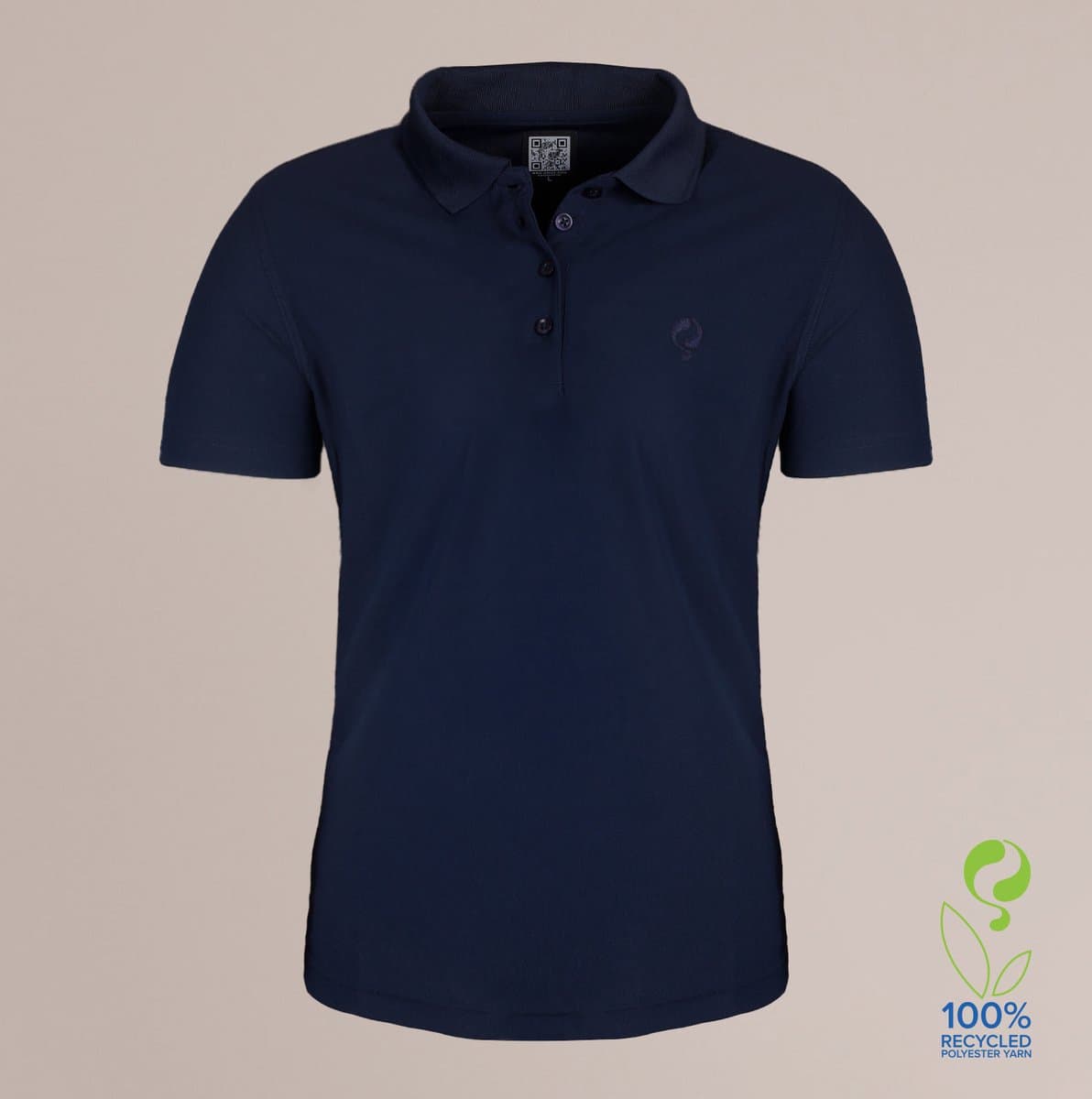 Dames Polo Caddie - Nachtblauw