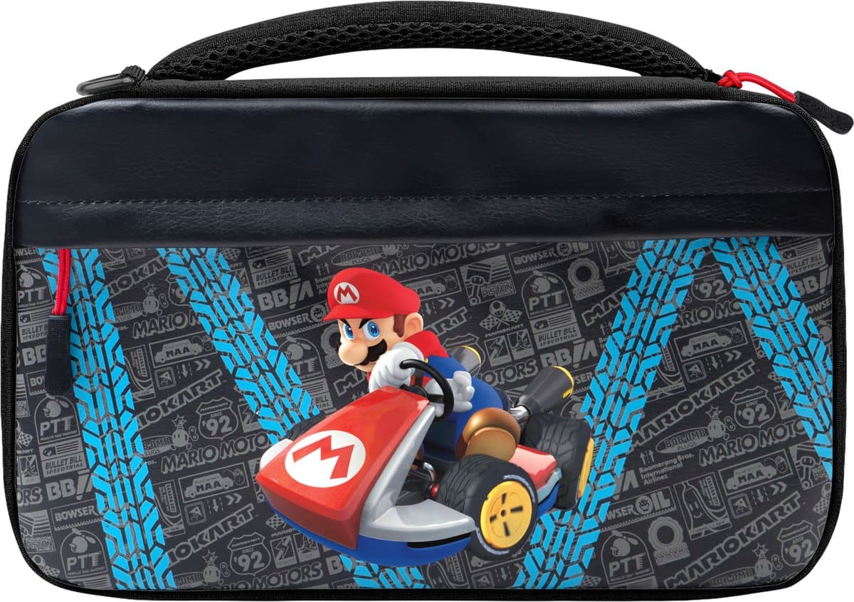 PDP Gaming Messenger Case - Mario Kart Drift Glow in the Dark - Nintendo Switch