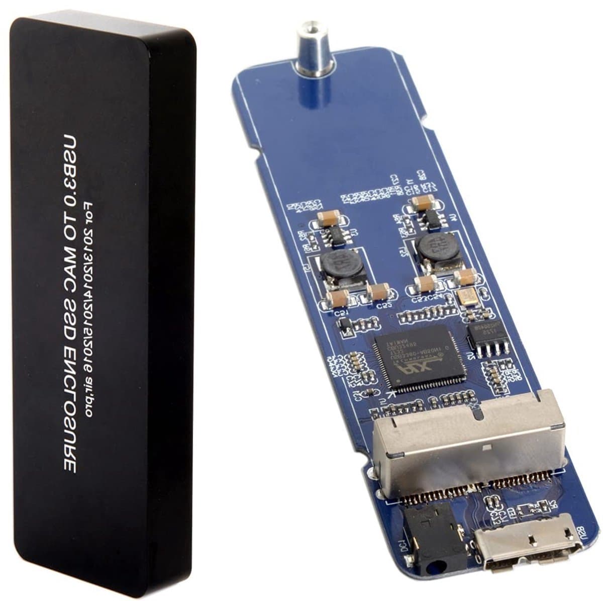 USB 3.0 naar 16+12P SSD Behuizing voor Laptop Air en Pro - Draagbare HDD Enclosure