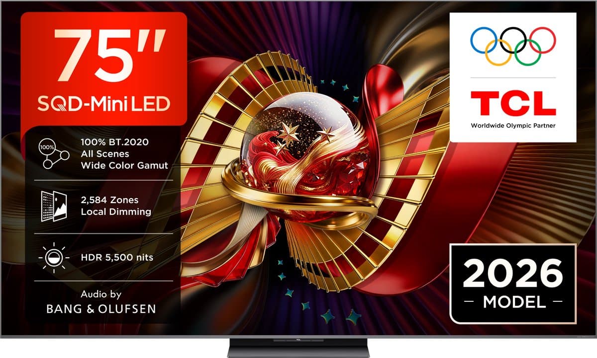 TCL 75C89L - 75 inch - 4K SQD-MiniLED - 2026 - Smart TV