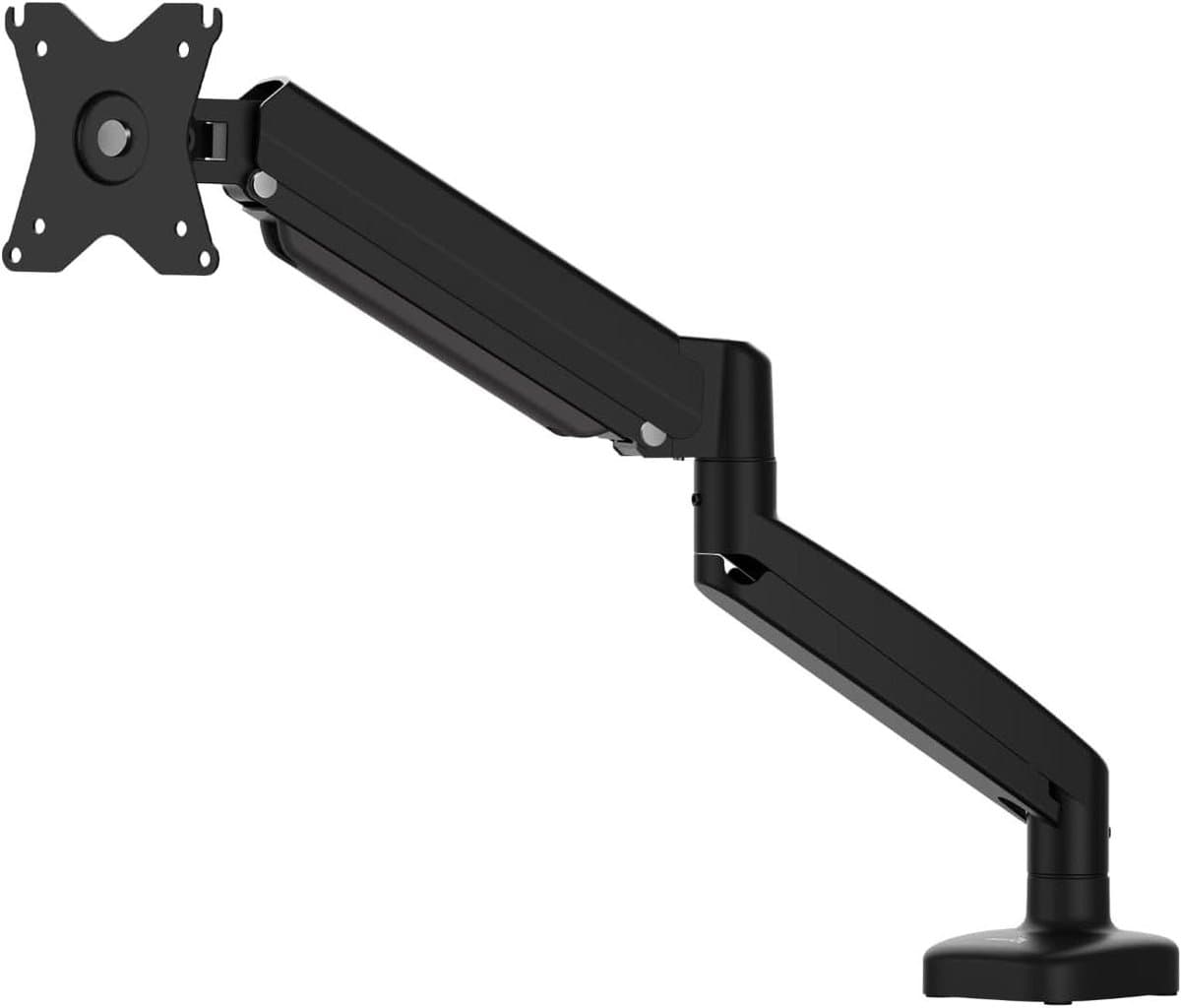 Monitor Arm - Gasveer Arm - Ergonomisch Werken - Volledig Verstelbaar - 17-32 inch - Zwart