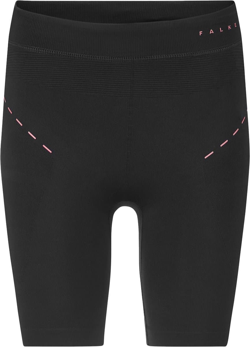 FALKE Training Compression vochtregulerend functioneel broek dames zwart - maat L
