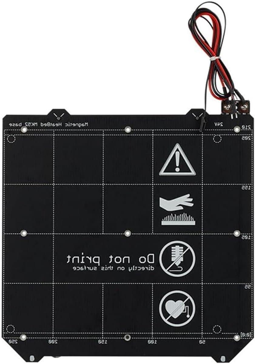 Printer Uitbreidingskaart - Hot Bed Module - 3D Print Stabiliteit - Verbeterde Warmteverdeling - PCB - Zwart