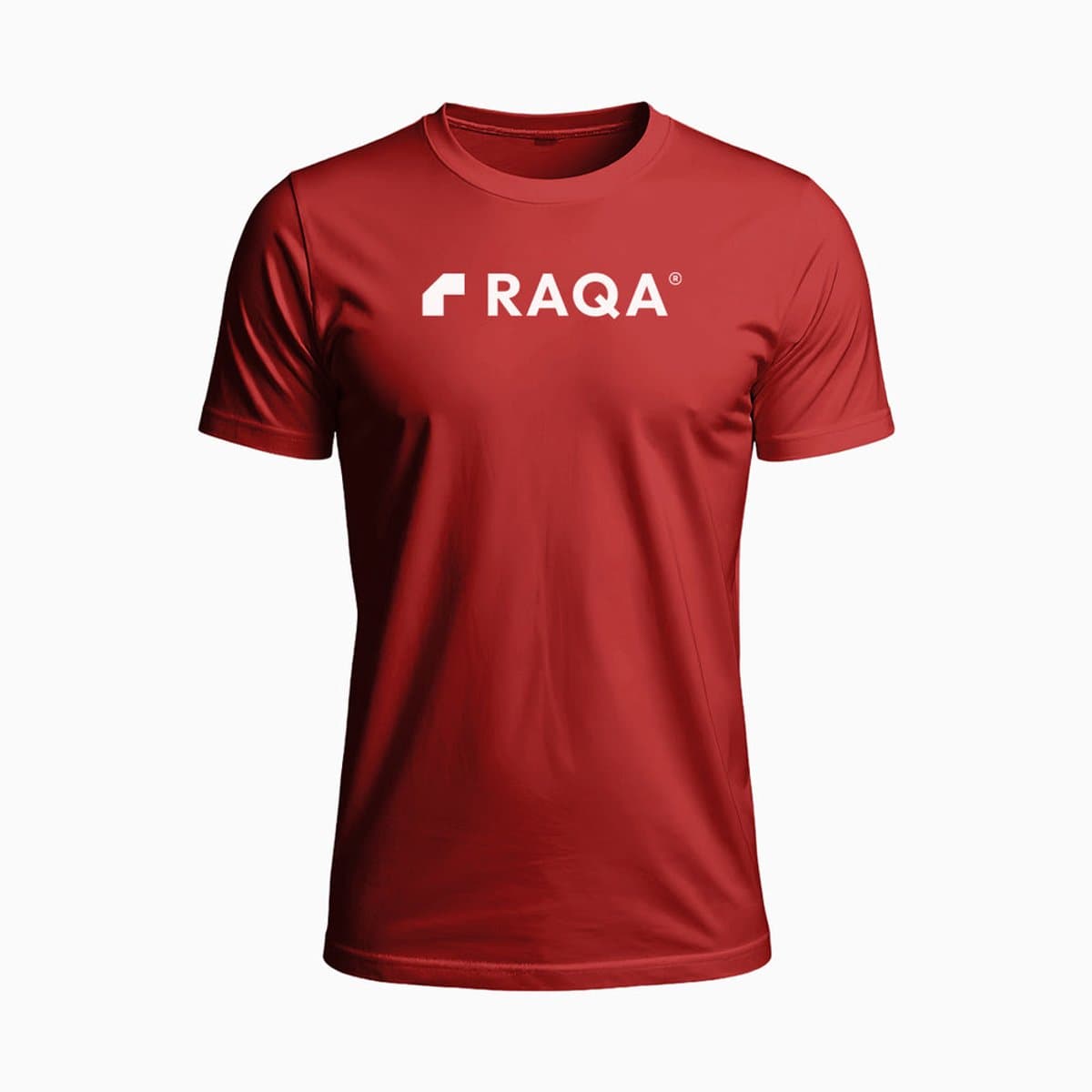 Raqa ® Padel Shirt - Veloz - Sportshirt - Tennis shirt - Fitness shirt - Heren - Sneldrogend Sportshirt - Ademend - Lichtgewicht - M - Rood
