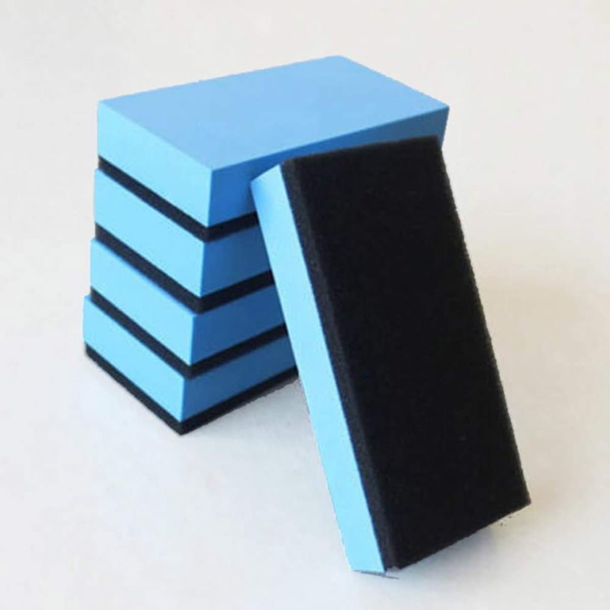 Sponzen - 10 Stuks Auto Keramische Coating Spons Glas Nano Wax Coat Applicator Pads