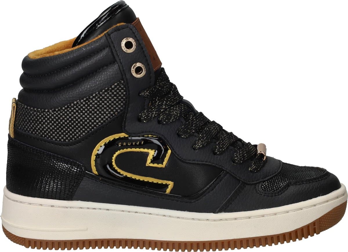 Cruyff Campo High Sneakers - Meisjes - Zwart - Maat:38