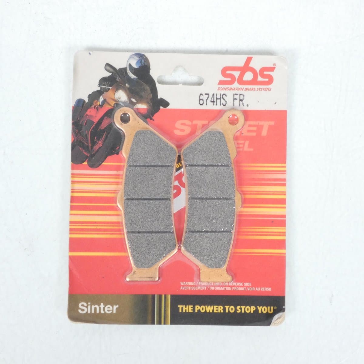 Plaquette de frein SBS pour Moto BMW 1200 R R Abs Lc 2014 à 2016 R12WR/K53 Neuf