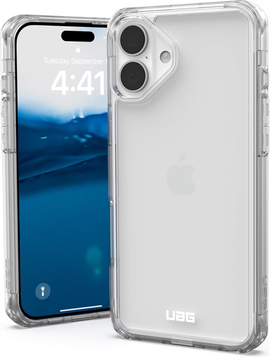 UAG - Plyo geschikt voor iPhone 16 Plus Hoesje - transparant