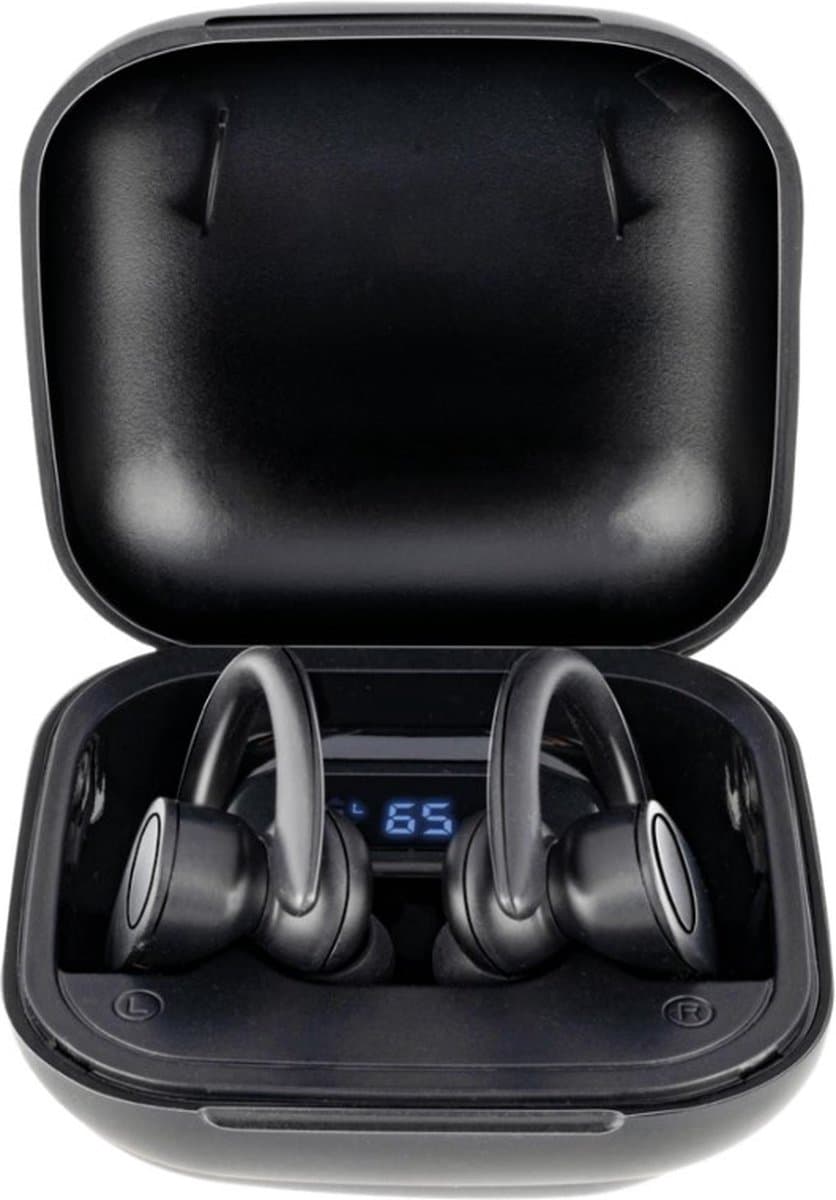 Grundig Draadloze Bluetooth Oordopjes - True Wireless Oortjes Draadloos - Earbuds met Tot 30 uur speeltijd - USB-C Snelladen - Comfortabele Pasvorm - Zwart