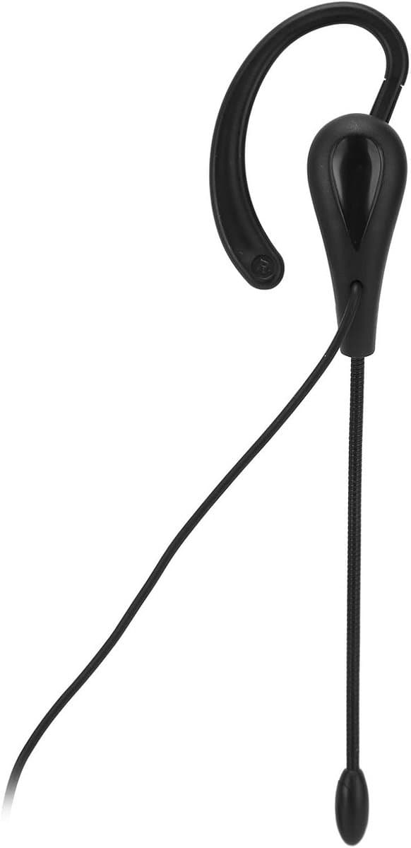 Lichte Mono Headset met Noise Cancelling Microfoon - Bedraad voor Kantoor & Callcenter (3.5mm)