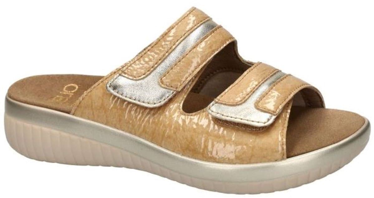 Fidelio Hallux -Dames - camel - slippers & muiltjes - maat 38
