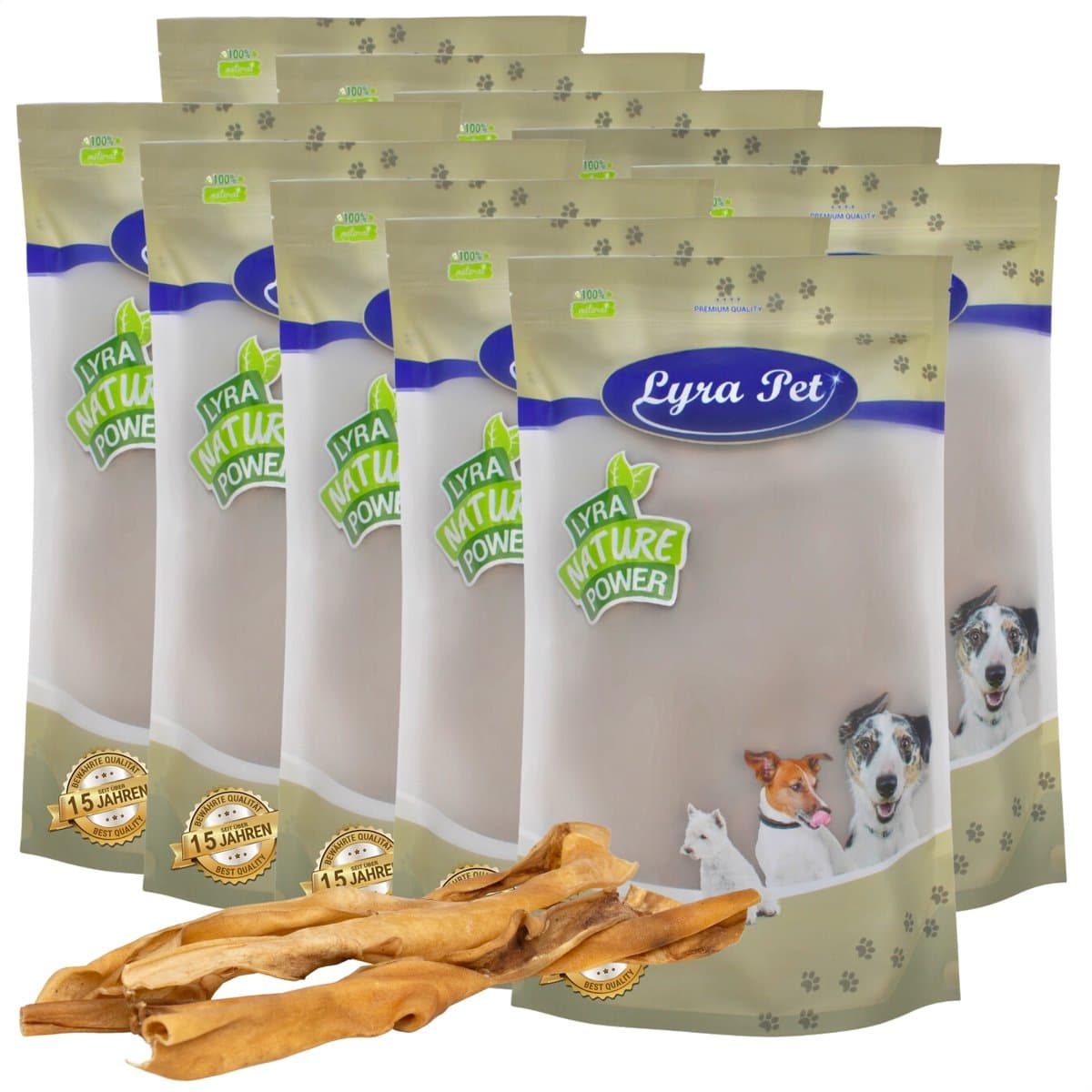 100 stuks. Lyra Pet® Rundscalp sticks ca. 50 cm