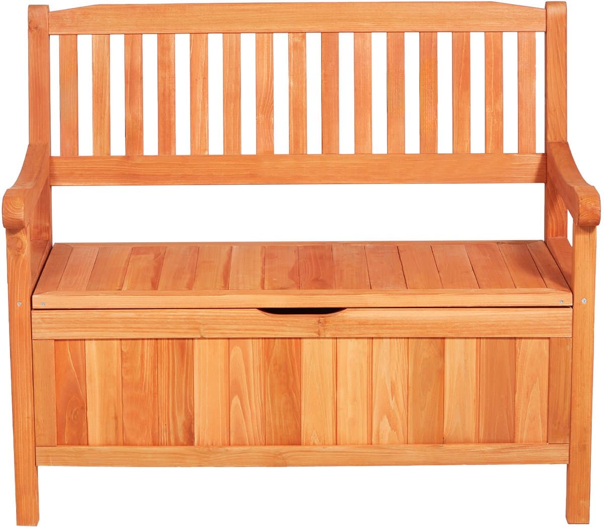 Tuinbank met Opbergruimte, Veelzijdige Opbergbank, Draagvermogen Tot 328 Kg, Zitplaats En Decoratief Element voor Terras, Tuin Of Balkon, Afmetingen: 106,5x58,5x90,1 Cm
