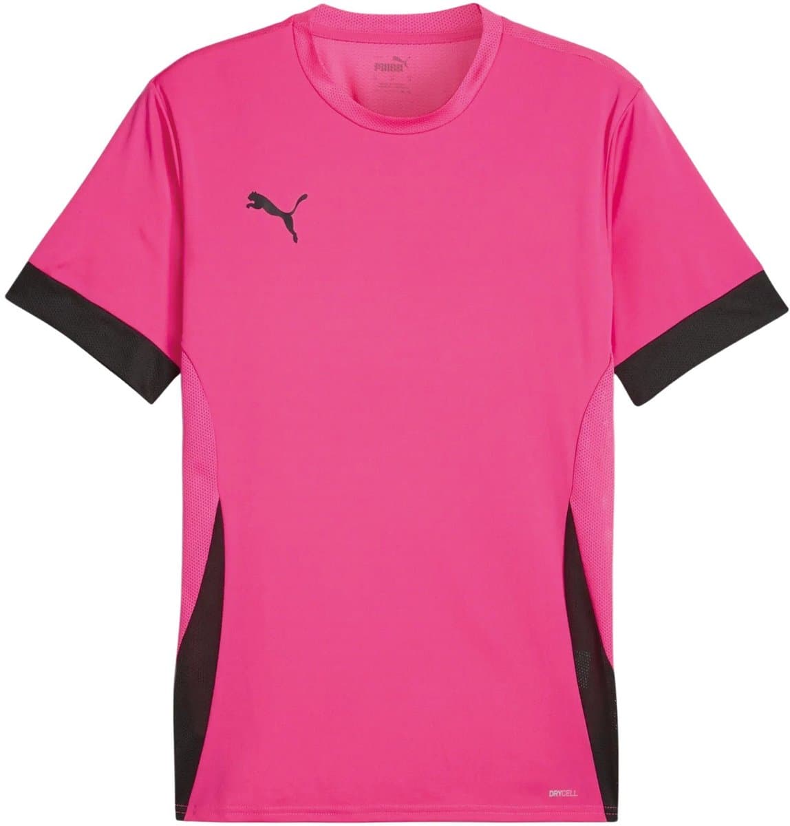 PUMA teamGOAL Matchday Jersey Heren Sportshirt - Fluro Pink Pes-PUMA Black-PUMA Black