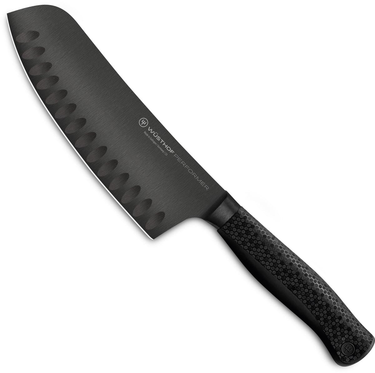 Wüsthof Performer Rotoku Mes - 7 Inch, Zwart