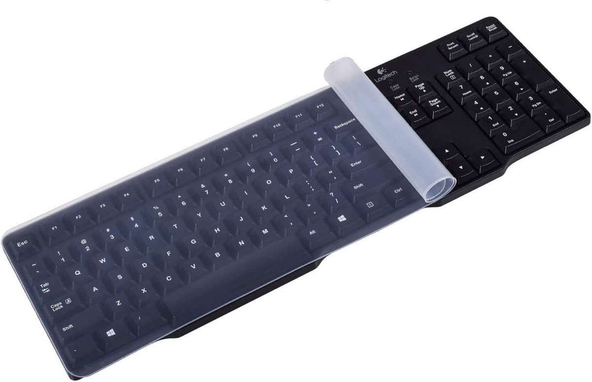Universele Siliconen Toetsenbordbeschermer voor Standaard PC Desktop Toetsenborden