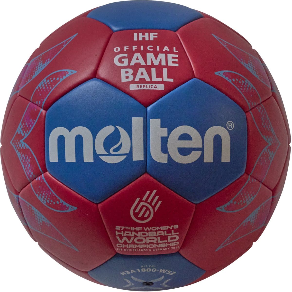 Molten WK 2025 handbal - maat 2 (dames) - H1A1800