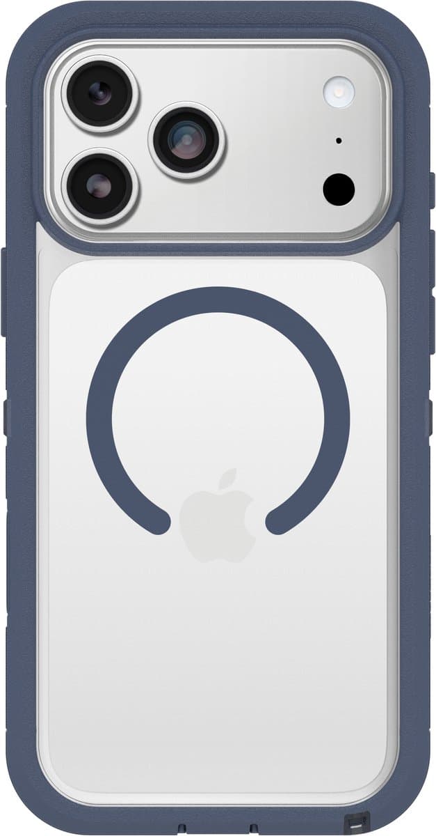 Otterbox Defender Pro XT iPhone 17 Pro Max Back Cover MagSafe Magneet Transparant Blauw