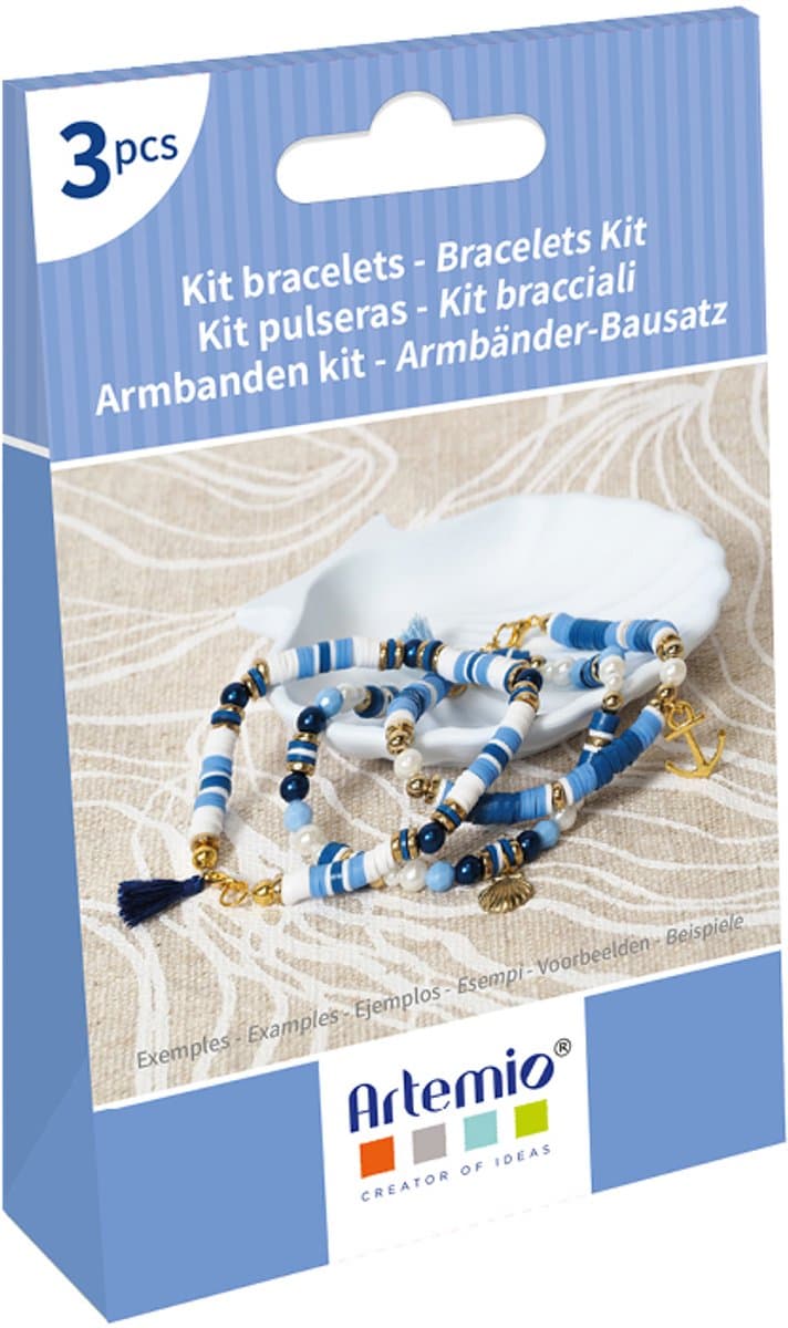 Armband kit blauw - Artemio