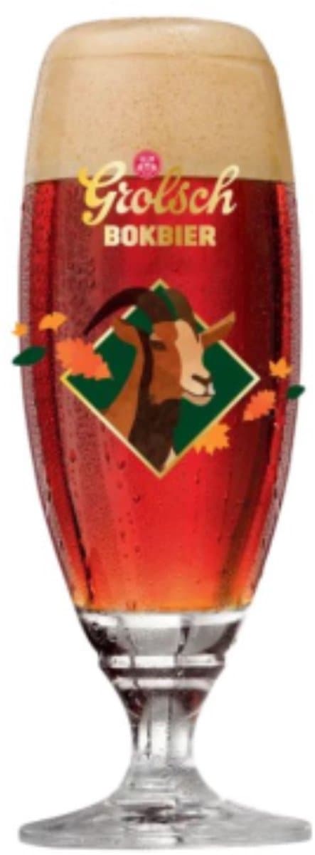 Grolsch Bokbier Glas (6 stuks)