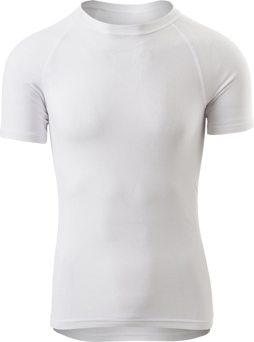 AGU Summerday - Baselayer SS - Thermoshirt - Unisex - White - XS - Naadloze constructie - Lichtgewicht - Mesh ventilatie - Polygiene geurbestrijding