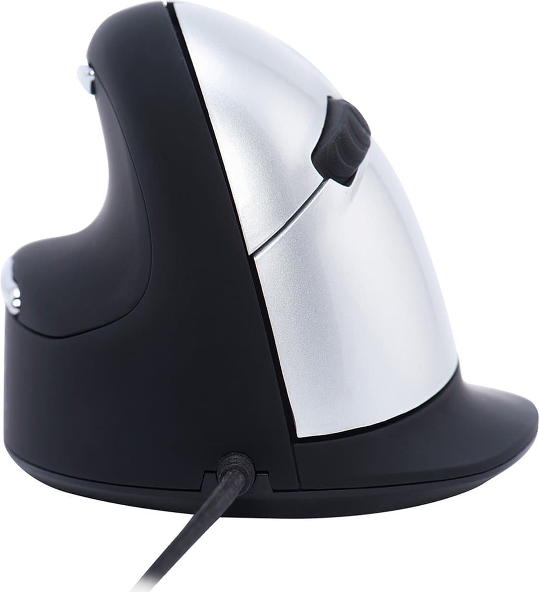 R-Go HE - Linkshandige Ergonomische Muis - Voor grote handen - USB - Met Break software - Zwart