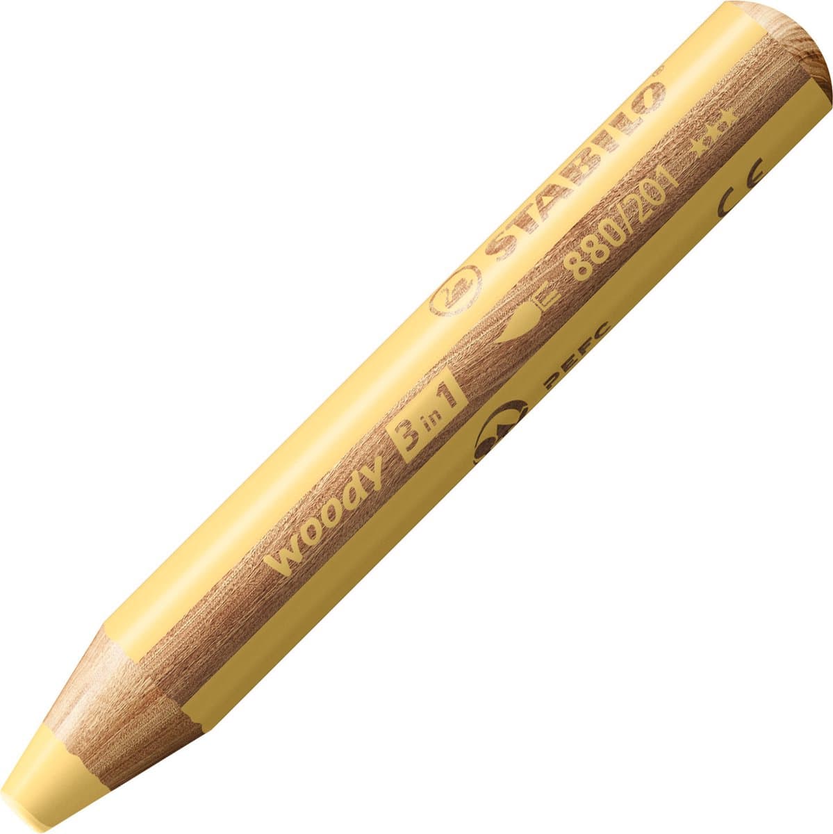STABILO Woody 3in1 - Pastel Geel