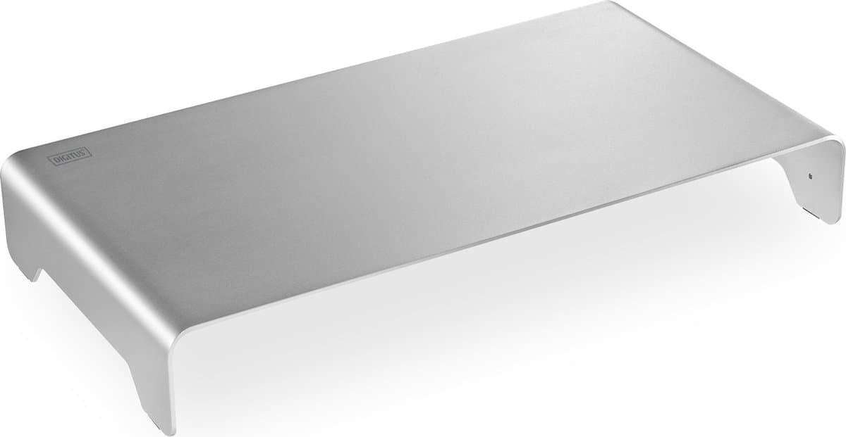 DIGITUS monitorverhoging aluminium zilver
