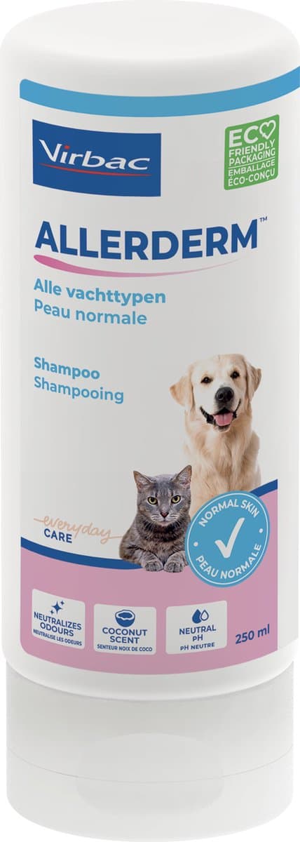 Allerderm Alle Vachttypen Shampoo - 250 ml