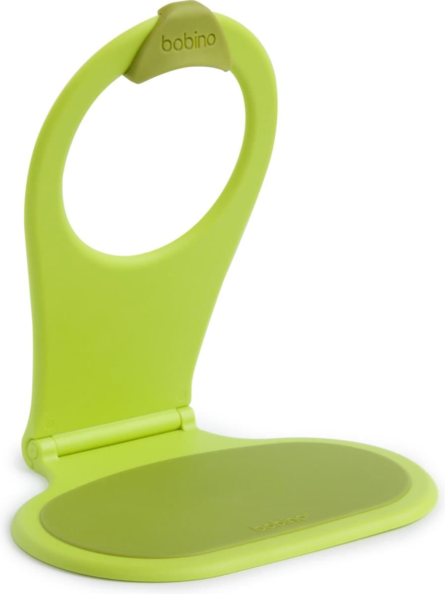 Bobino opvouwbare telefoon houder voor opladen - Lime