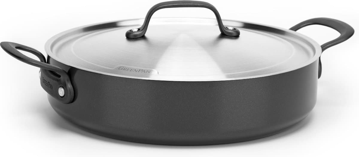 GreenPan Craft Hapjespan met deksel 30 cm