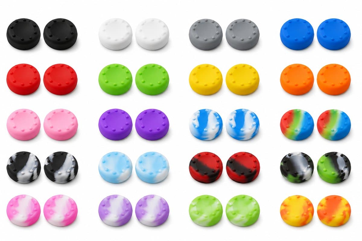 Thumb Grips Set – Voor PlayStation 3-4 en Xbox controllers - 6 stuks