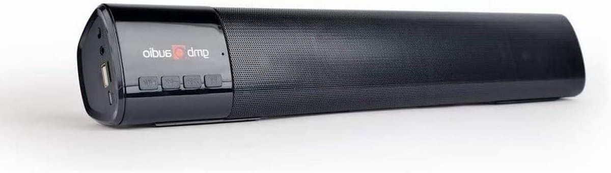 Draadloze Bluetooth Soundbar met Oplaadbare Batterij - Compact en Stijlvol Zwart