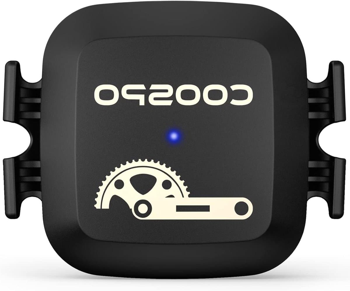 Fitness Tracker Sensor - Snelheid Cadans Sensor - Fietsen Trainen - Waterdicht Ontwerp - 95 g - Zwart