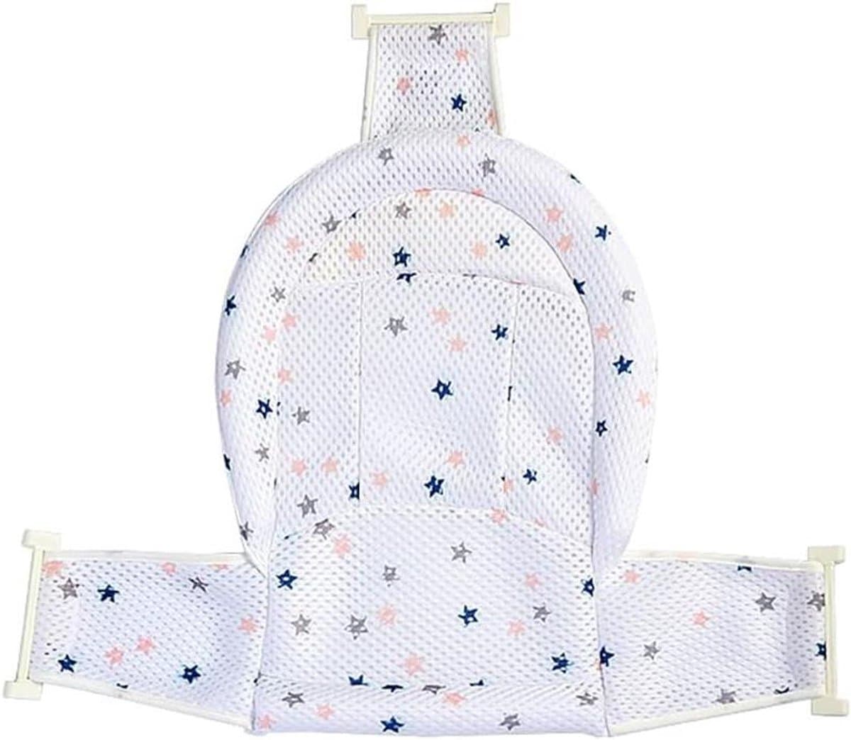 Babybadinzetstuk - Babybadje Zitje - Veilig Baden - Verstelbaar Anti-slip - Universeel - Ster