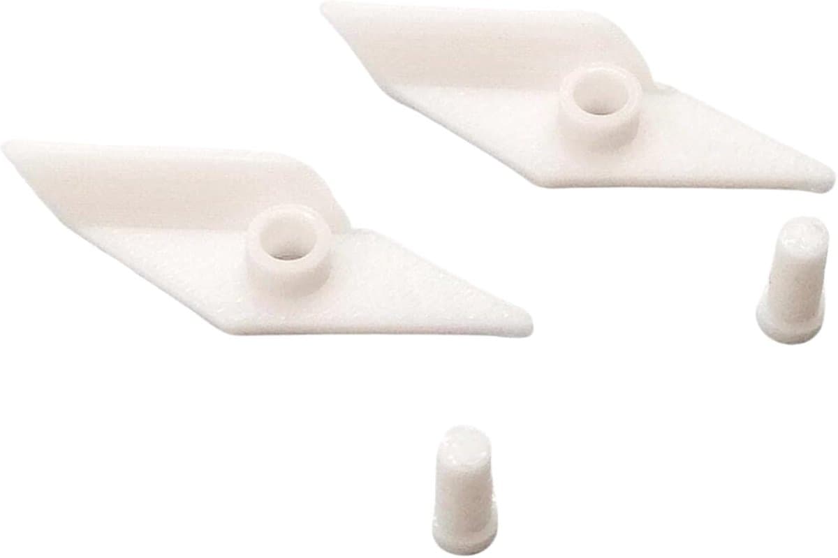 Thijox - Inschakelknop voor Garmin Edge 1000 GPS - Fietscomputer Knop Set van 2 - Wit Rubber - Duurzaam en Betrouwbaar voor Sport en Fietstocht