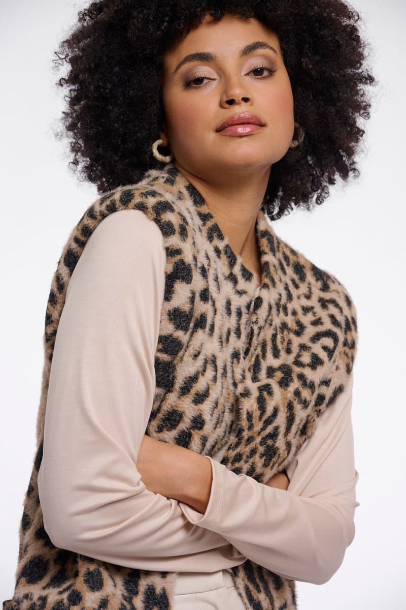 Rino & Pelle Jassen - Elona waistcoat - Panterprint
