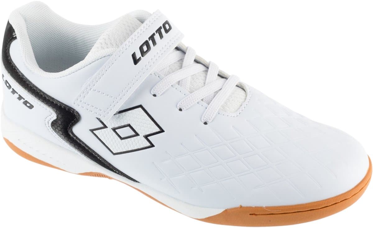 Lotto Kinder Hallenschuhe 2600920T White/Black-37