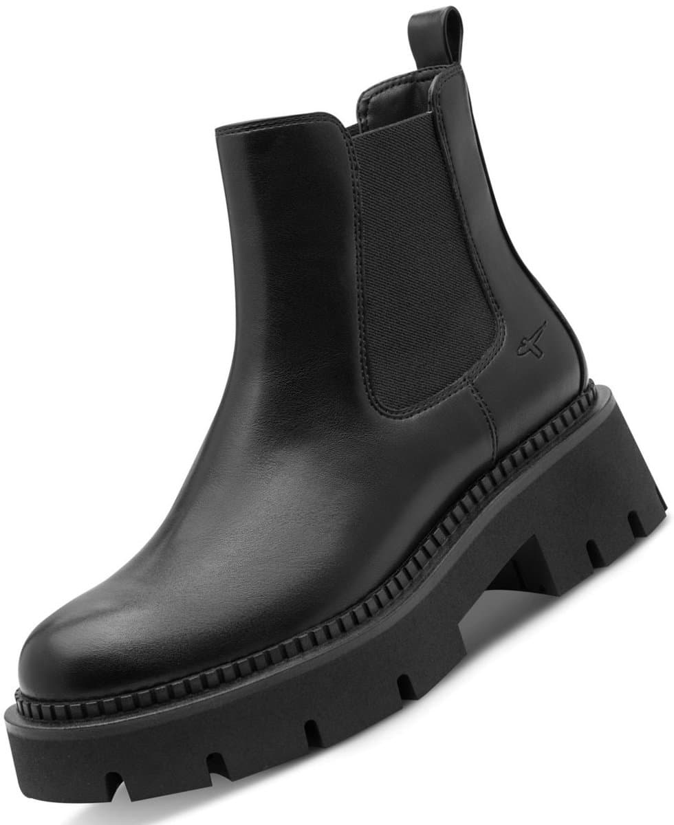 Tamaris Chelsea-laars voor dames, zwart