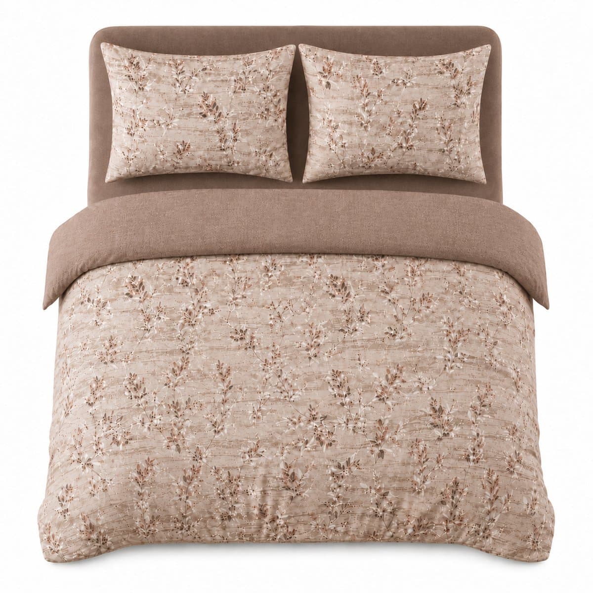 MeiLun Home Fleur Atelier Beddengoedset 4-delig – Wild Sprig – 140x200 cm Hoeslaken – Dekbedovertrek 200x220 cm + Kussensloop 50x70 cm